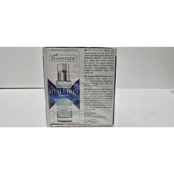 Bielenda Neuro Hyaluron Hydrating Face Cream Day-Night 1.7floz NEW (0013) - Picture 3 of 3